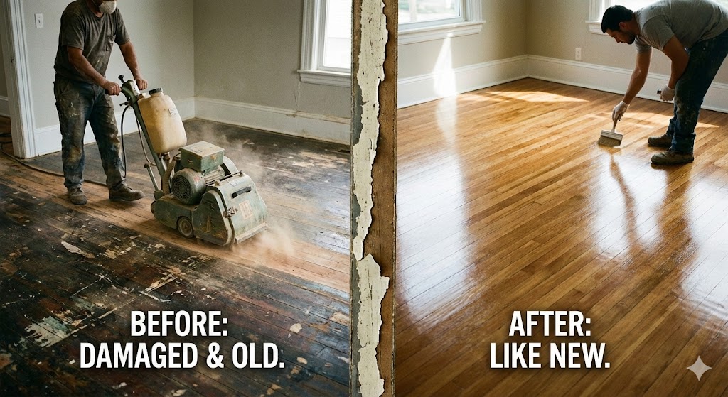 Professional Sanding Process
