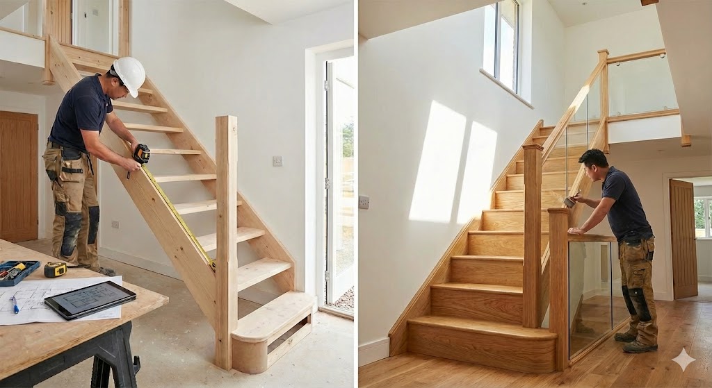 Timber Staircase Installation Melbourne